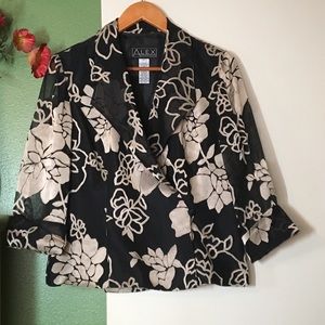 Beautiful gold and black blazer